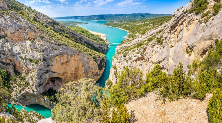 Landscape near Le Verdon, France