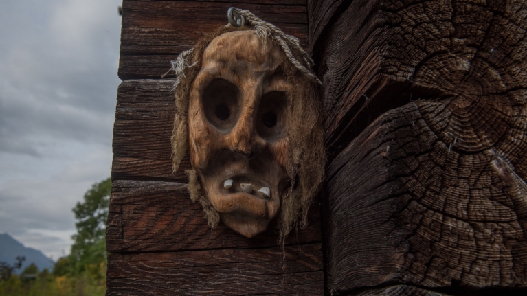 Wooden mask_Switzerland