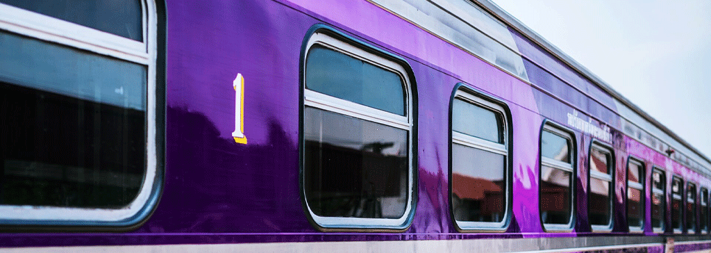 first-class-purple-train