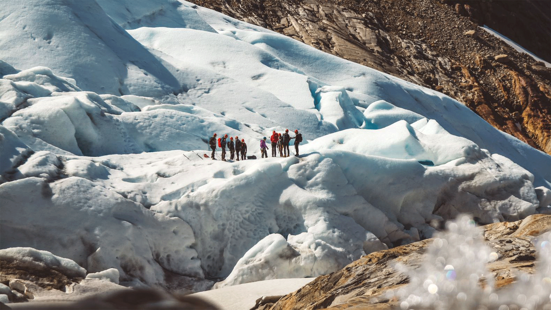 norway-glacier-walking-hikers