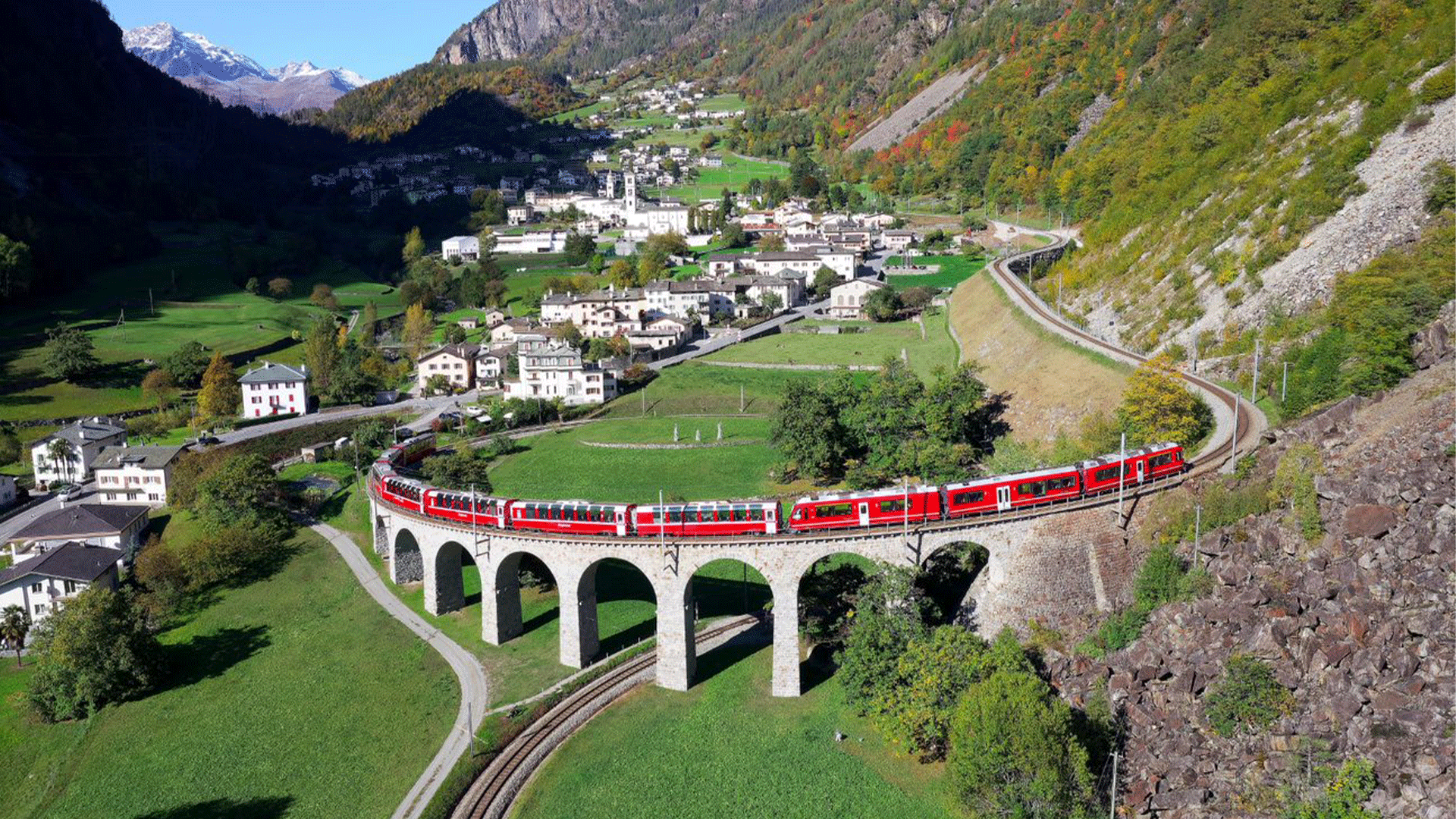 ทัวร์สวิตเซอร์แลนด์ รถไปสาย Bernina Express