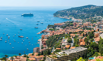 Uitzicht op de Eiffeltoren in Parijs