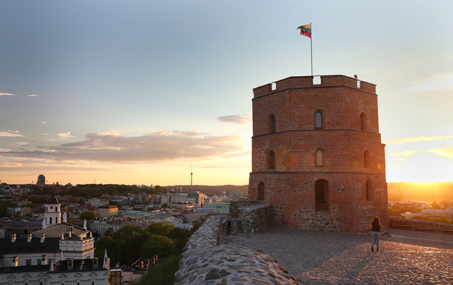 Burgruine und Gediminas-Turm