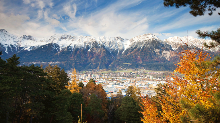 Autumn in Innsbruck, Austria