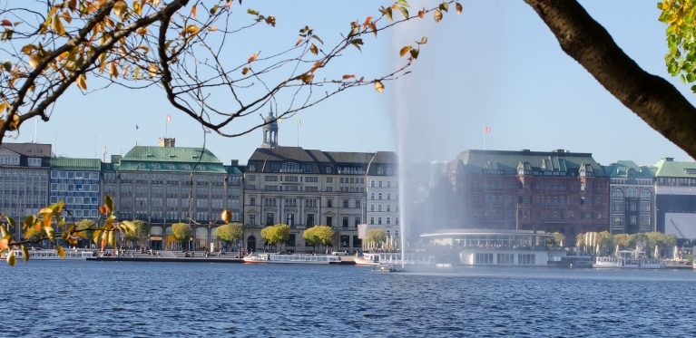 Hambourg en automne 