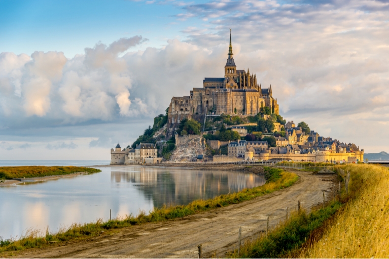 The Mont Saint-Michel in Normandy