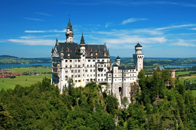Schloss Neuschwanstein in Bayern, Deutschland