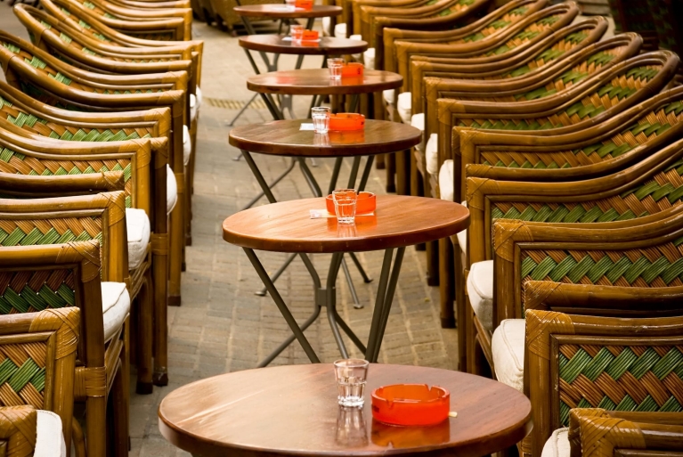     Bar in Zagreb, Croatia  