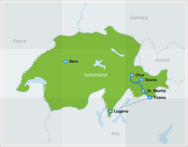 Bernina Express Scenic Train Interrail.eu