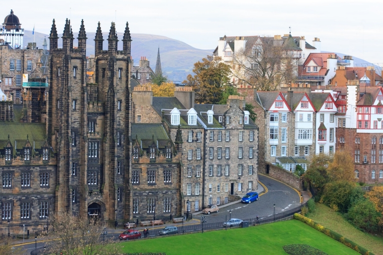 Vista di Edimburgo