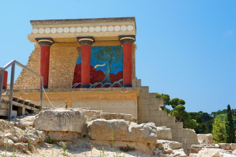 Het paleis van Knossos, Kreta
