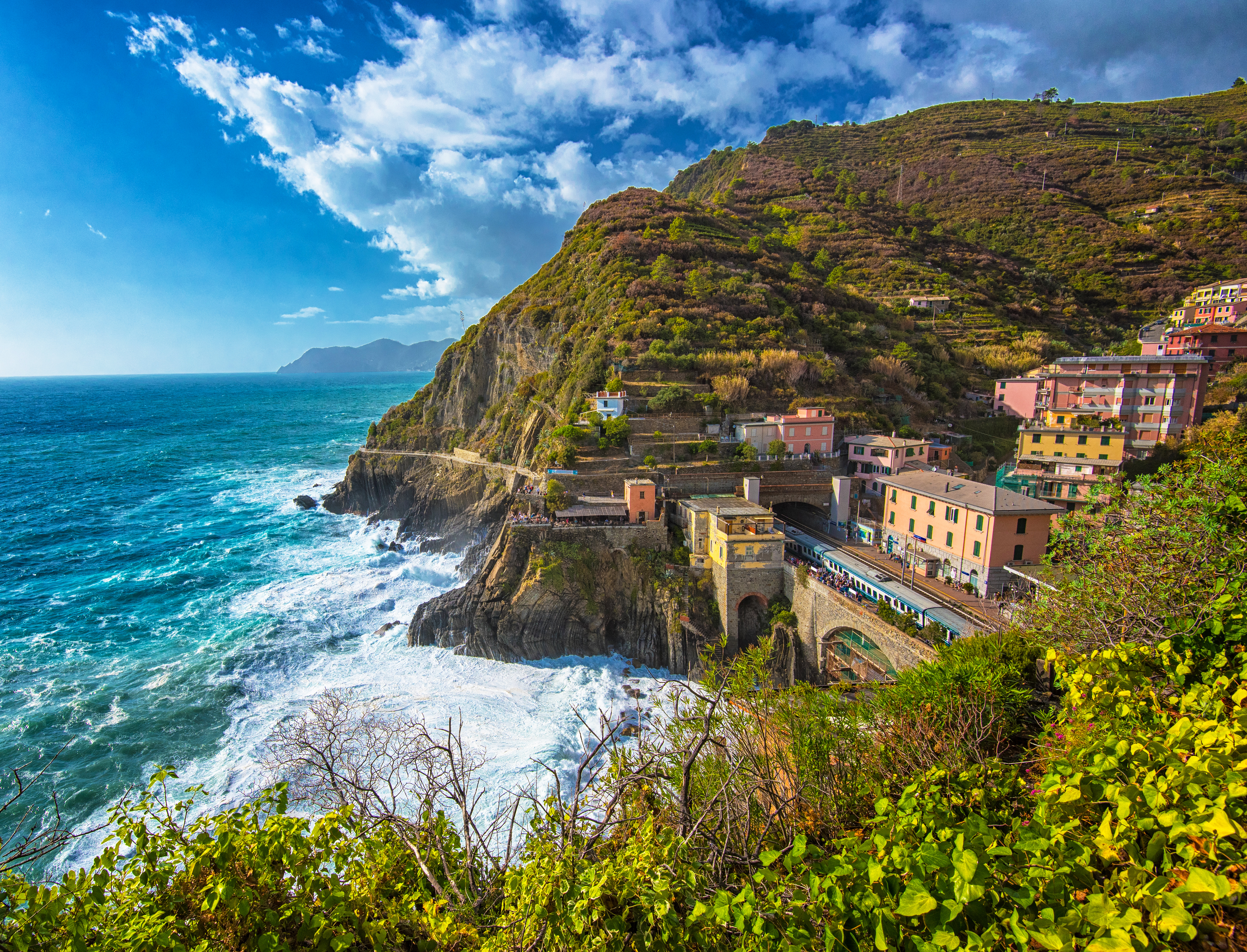 Die wunderschöne Landschaft von Cinque Terre