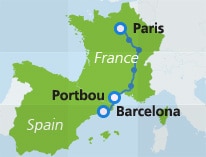 map-route-noreservations-paris-portbou