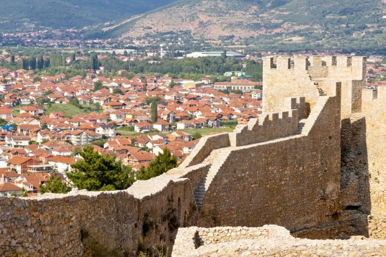 Vue d'Ohrid