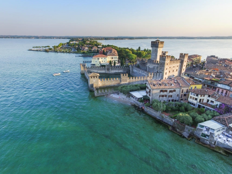 Rocca Scaligera castle Sirmione, Lake Garda