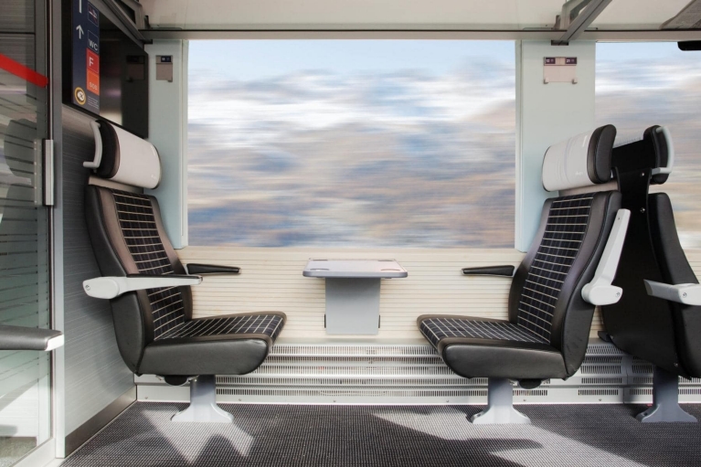Seats in Bernina Express
