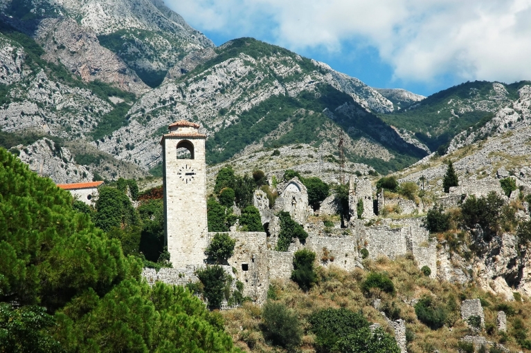     Edifici del sesto secolo a Stari Bar  