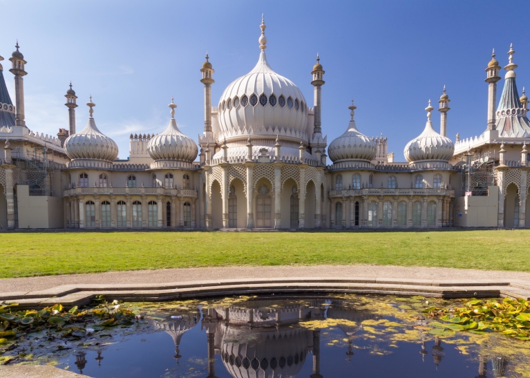 Le Pavillon Royal (ancienne résidence royale, &quot;Brighton Pavilion&quot;), Brighton