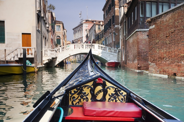     Venezia vista da una gondola  