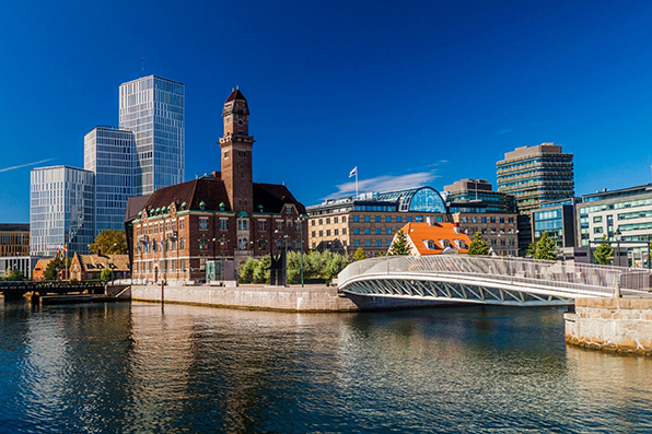 De stad Malmö