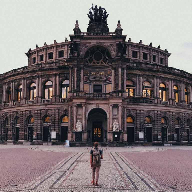 Semper Opera House (by @thiswildtime)